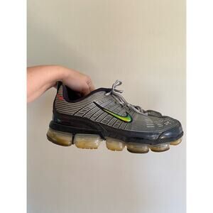 Nike Air VaporMax 360 Metallic Silver Iron Grey Mens US Size 10.5